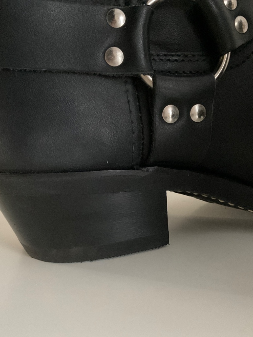 Frye Women’s Harness Boots Square toe - Picture 9 of 11